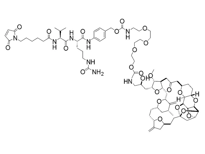 Mal-Val-Cit-PAB-PEG4-Eribulin