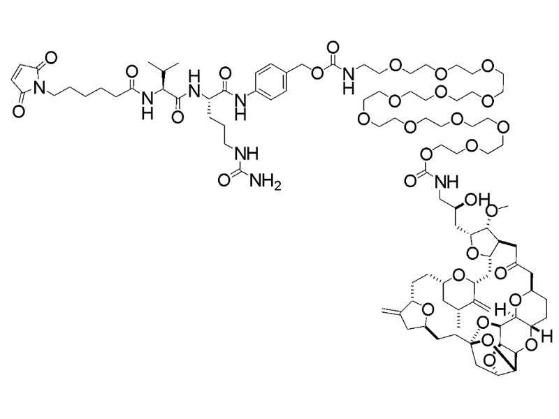 Mal-Val-Cit-PEG12-Eribulin