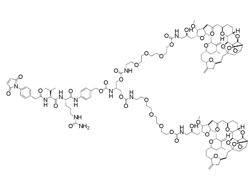 MC-Phe-VC-(PEG4-Eribulin)2