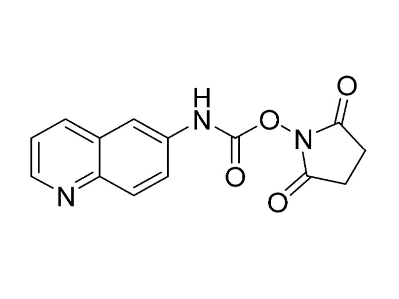 AQC, or 6-Aminoquinolyl-N-hydroxysccinimidyl carbamate